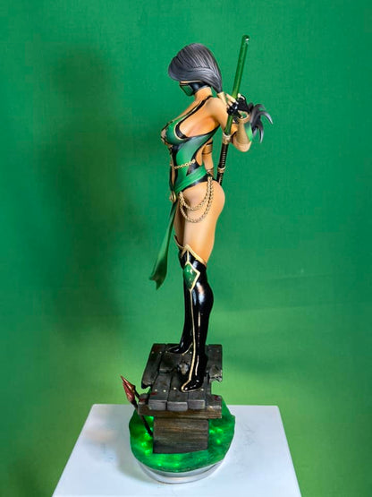Mortal Kombat Jade Figur Mortal Kombat Jade Objekt Groß 25CM