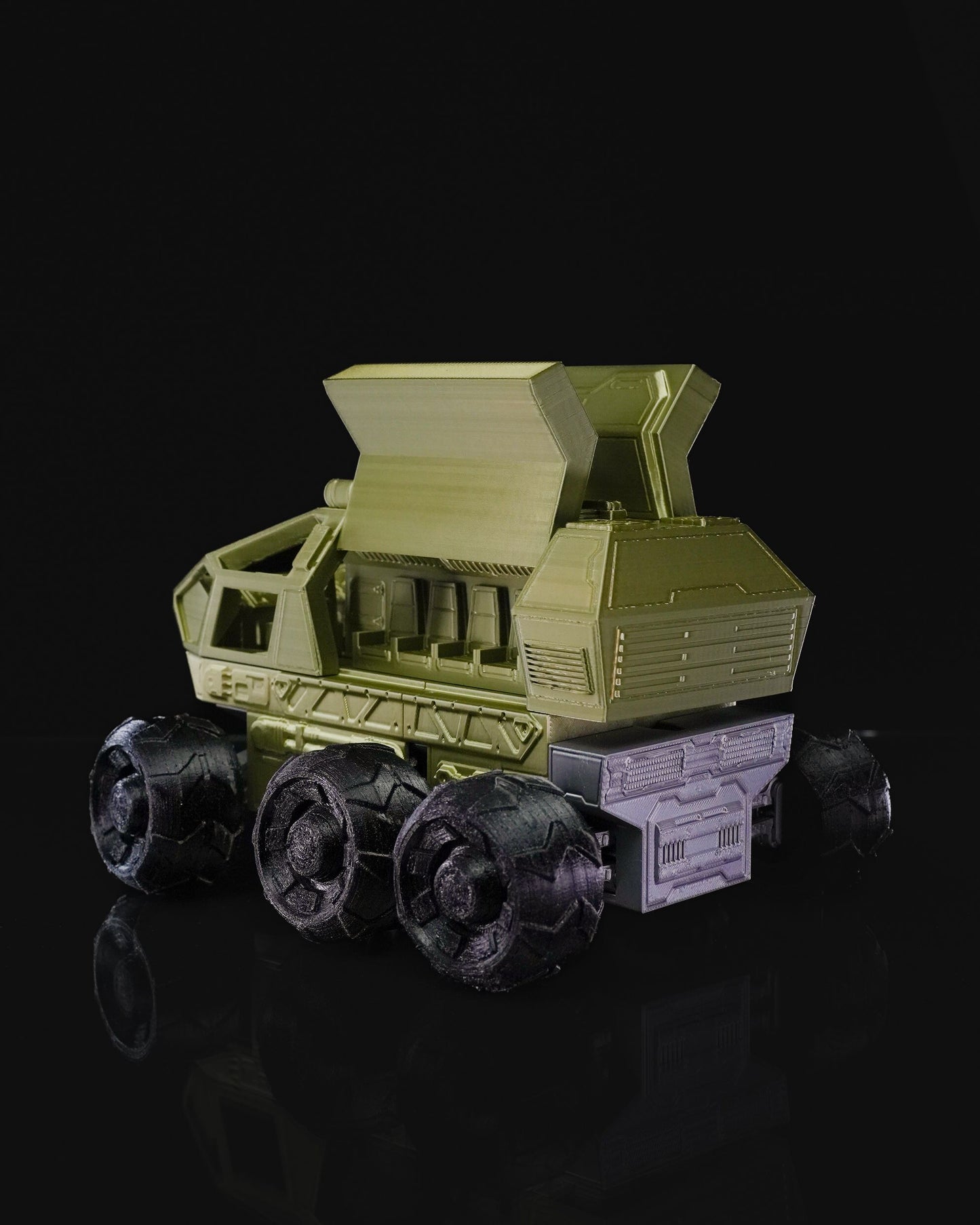 Mondfahrzeug Lunar Rover 4x6 Spielzeug-Weltraumauto Groß 20CM
