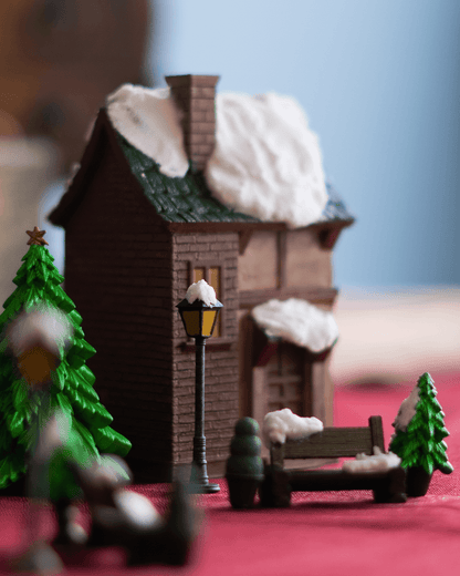 Weihnachtsdekoration Tischdekoration Neujahrsdorf Weihnachtsdorf