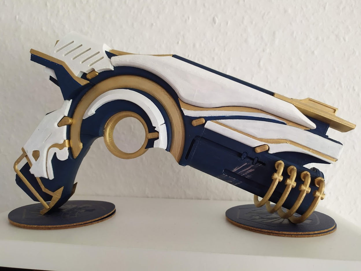 Warframe Lex Prime Spielzeugwaffe in Originalgröße