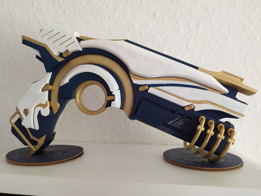 Warframe Lex Prime Spielzeugwaffe in Originalgröße