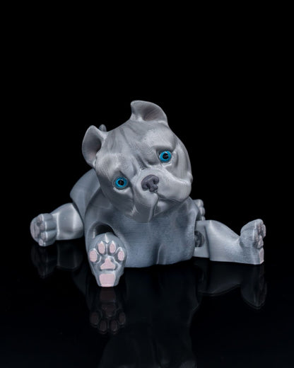 Amerikan Bully Hund Spielzeug Pitbull Bewegliches Spielzeug 15CM
