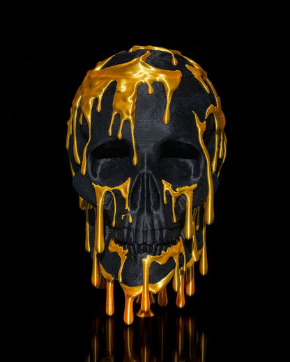 Halloween Totenkopf Dekorative Bonbonschale Süßigkeitenbox Aufbewahrungsbox 17CM