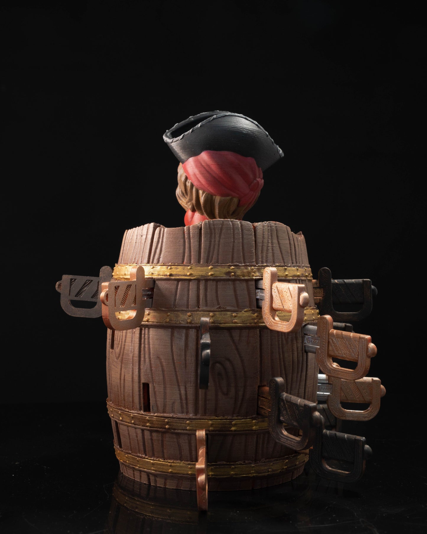 Korsan Roulette Fass 3er Piratenset Bewegliches Spielzeug