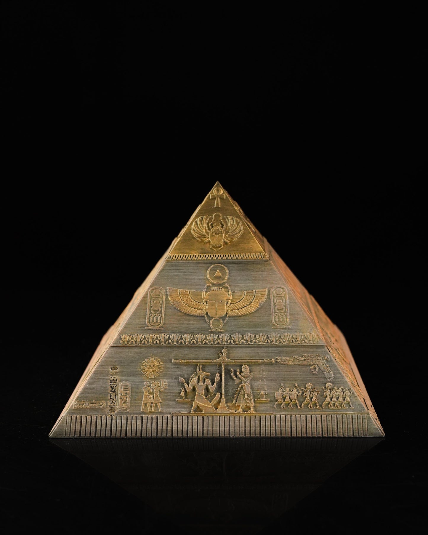 Pyramiden-Enigma-Rätsel-Aufbewahrungsbox – Organizer