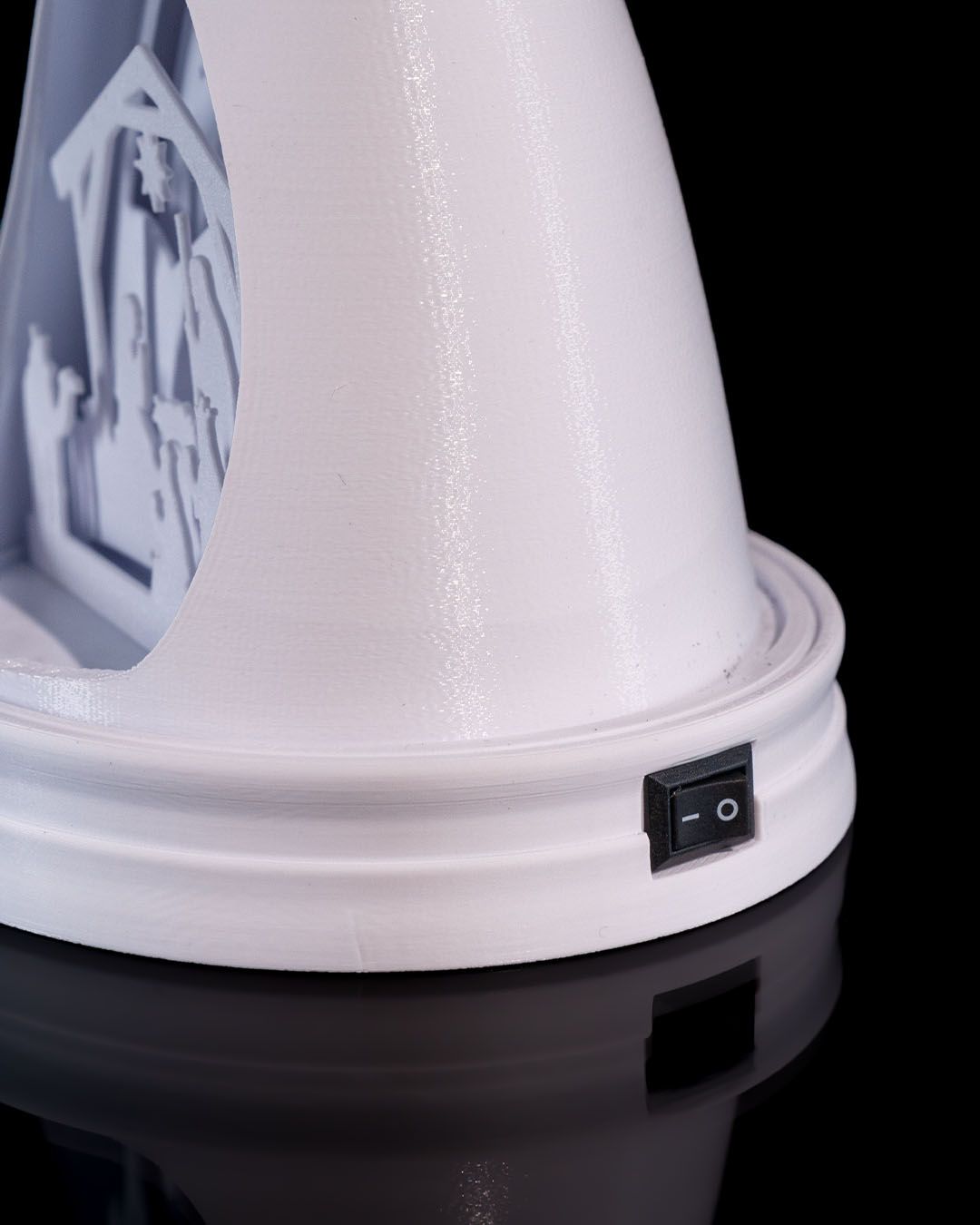 Weihnachtsdekoration Engel LED-Lampe Weihnachtsdekoration LED-Lampe Groß 21CM