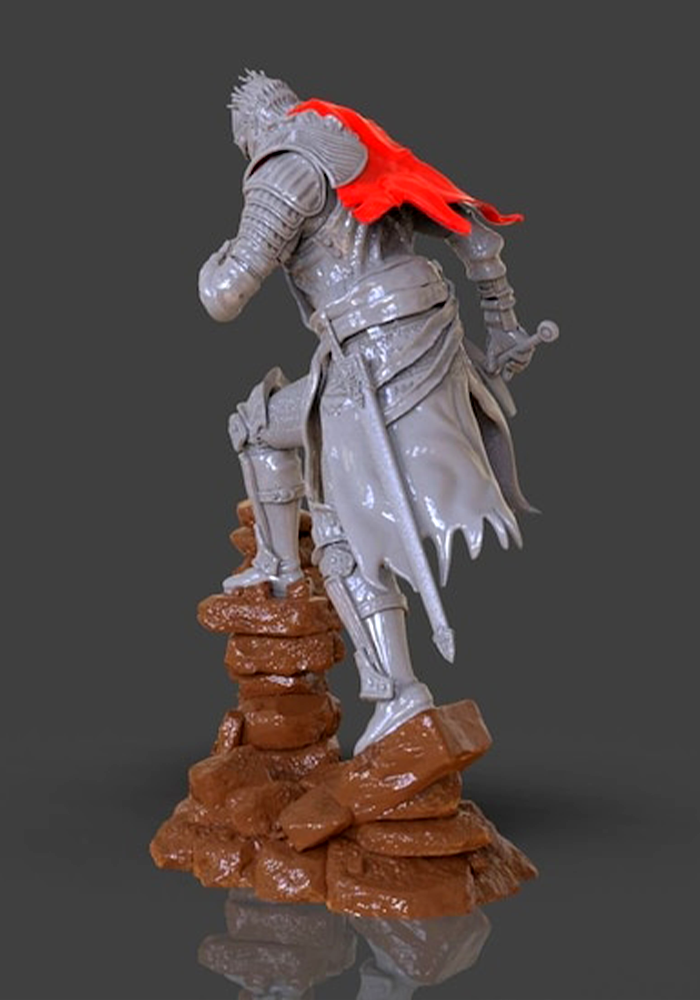 Dark Souls Yhorm Figur Dark Souls Riese Yhorm Objekt 25CM Groß