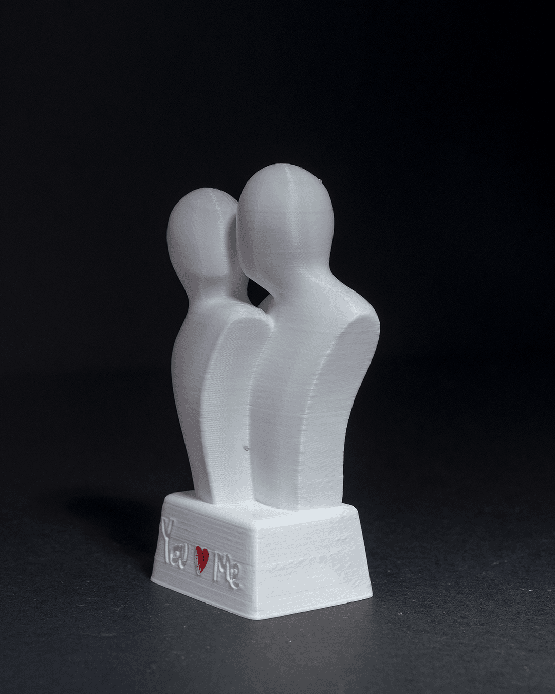 Personalisierte Romantische Valentinstagsgeschenk Paar-Skulptur Desktop Dekorationsobjekt