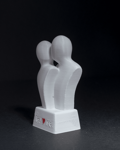 Personalisierte Romantische Valentinstagsgeschenk Paar-Skulptur Desktop Dekorationsobjekt