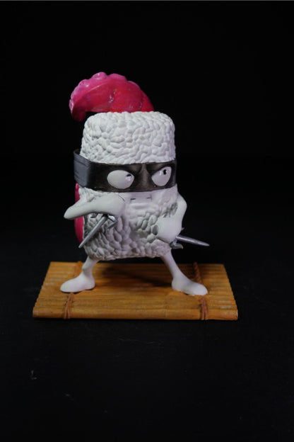 Japanische Ninja Sushi Figur Tunatello Tako Tischdeko Figur