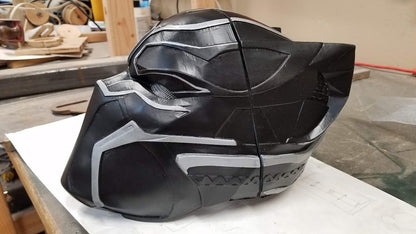 Halloween Black Panther Maske Cosplay Marvel Maske Marvel Black Panther Maske