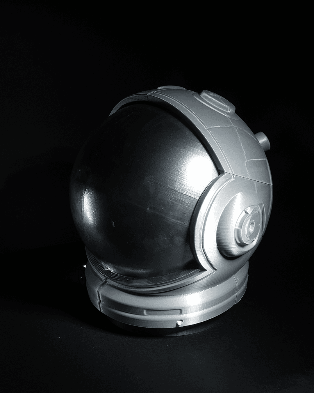 Tragbarer Astronautenhelm Aufklappbarer Cosplay Astronautenhelm Riesenformat