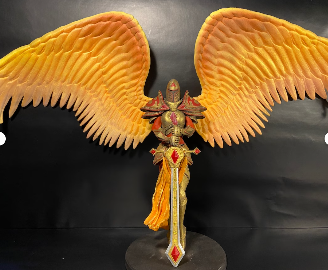 LOL Kayle Figur League of Legends Kayle Objekt LOL Schwert der Gerechtigkeit Büste 25CM