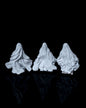 Halloween Gespenster Kerzenhalter 3er-Set Halloween Kerzenständer 3er-Pack Gespenster 16CM