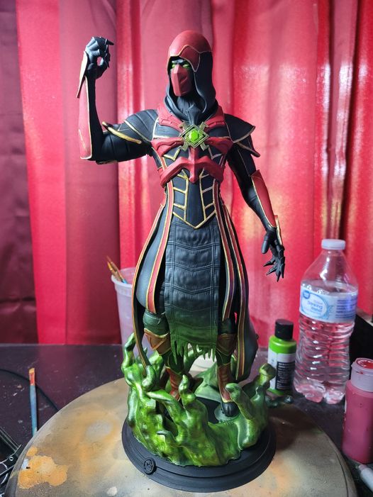 Mortal Kombat Ermac Figur Mortal Kombat Ermac Objekt Groß 25CM