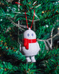 Schneemann Schlüsselanhänger Weihnachtsbaumschmuck Schneemann 5CM