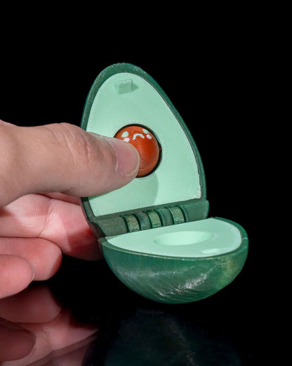 Avocado Toilet Bewegliches Spielzeug Avocado Spielzeug 6CM