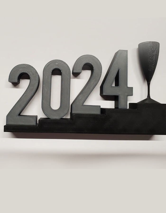 Weihnachtsdekoration 2024 Desktop-Dekoobjekt 20CM