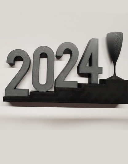 Weihnachtsdekoration 2024 Desktop-Dekoobjekt 20CM