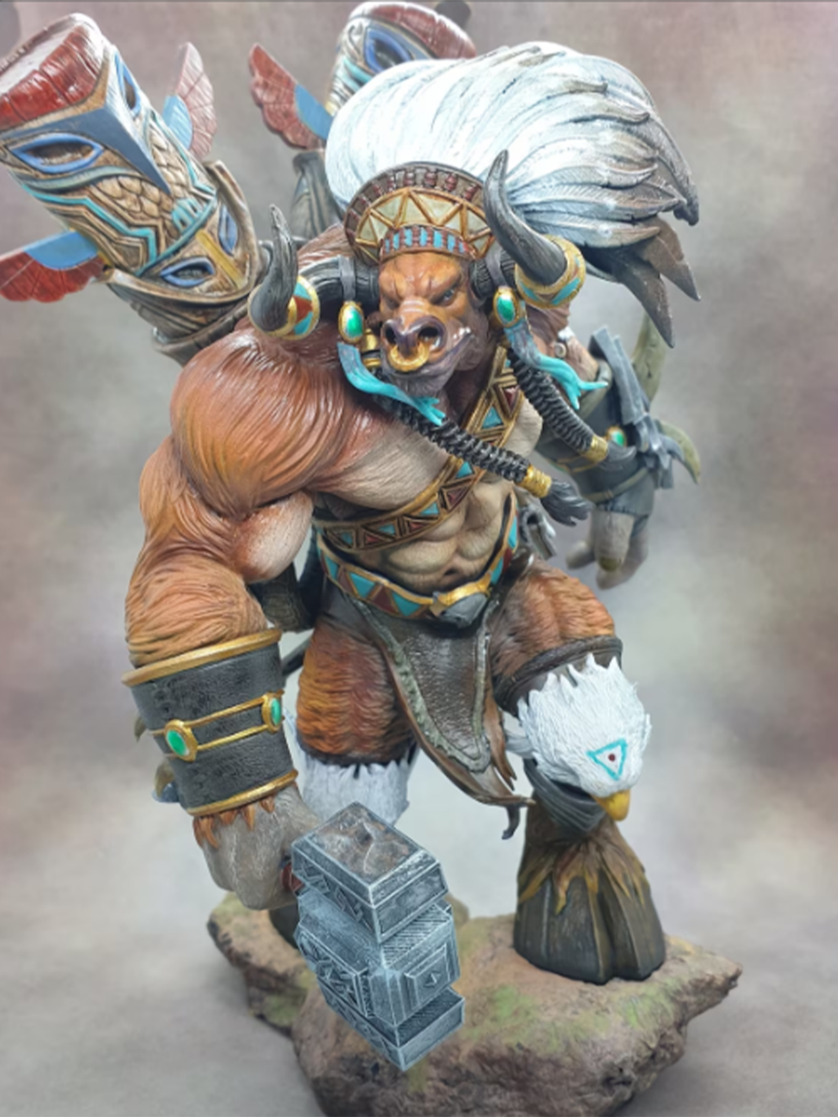 World Of Warcraft Baine Bluthuf Figur WOW Baine Bluthuf Objekt