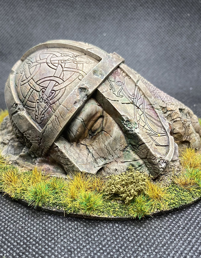 Figur Ritter des gefallenen Roms, Skandinavischer Deko-Artikel, Groß, 20 cm
