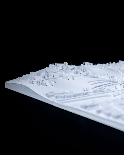 Florence 3D Stadt-Skyline Dekorative Minimalistische Wandkunst