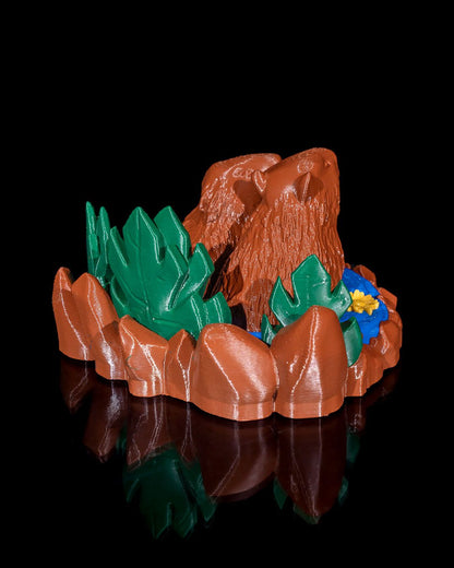 Romantisches Valentinstagsgeschenk Eichhörnchen-Paar 7CM