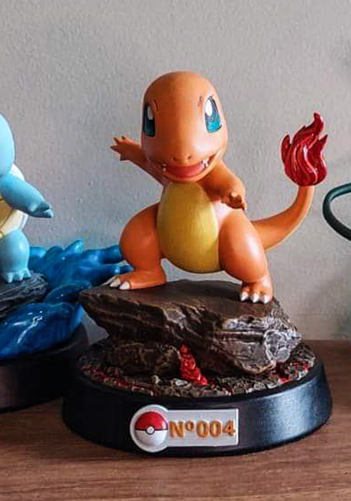 Pokemon-Figuren Pokemon Bulbasaur Objekt Pokemon Squirtle Objekt Pokemon Charmander