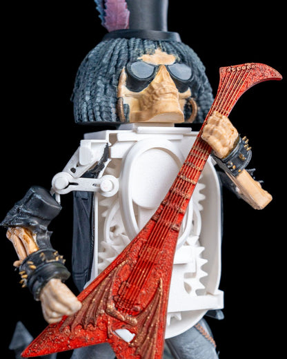 Mechaniker - Geschlitzte bemalte Figur 15 Cm