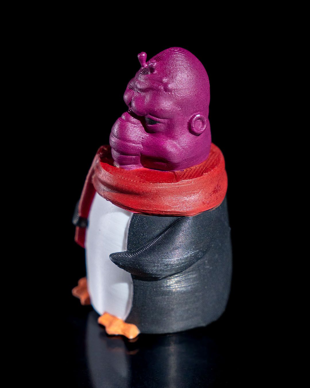 Alien Pinguin Weihnachtsdekoration Weihnachts-Pinguin Christbaumschmuck 18CM