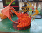 Pokemon Charizard vs Pikachu Figur Pokemon Objekt Groß 25CM