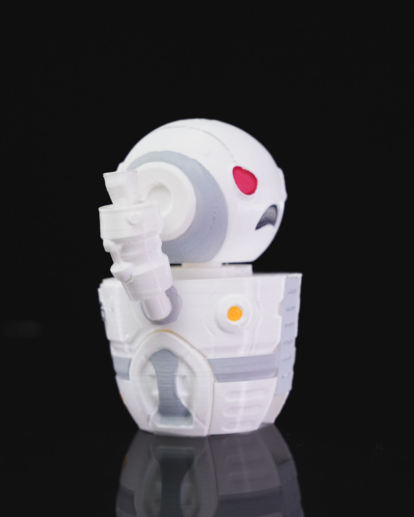 Roboterfigur mit beweglichem Gesichtsausdruck, 14 cm