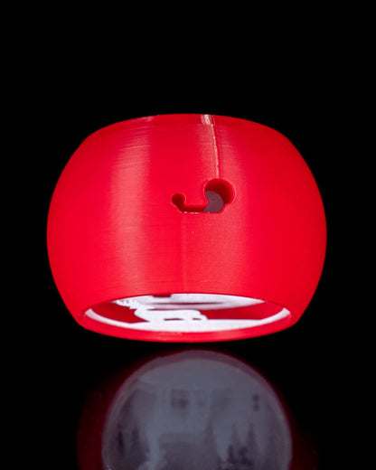Weihnachtsbaumkugel doppelseitig, 8 cm