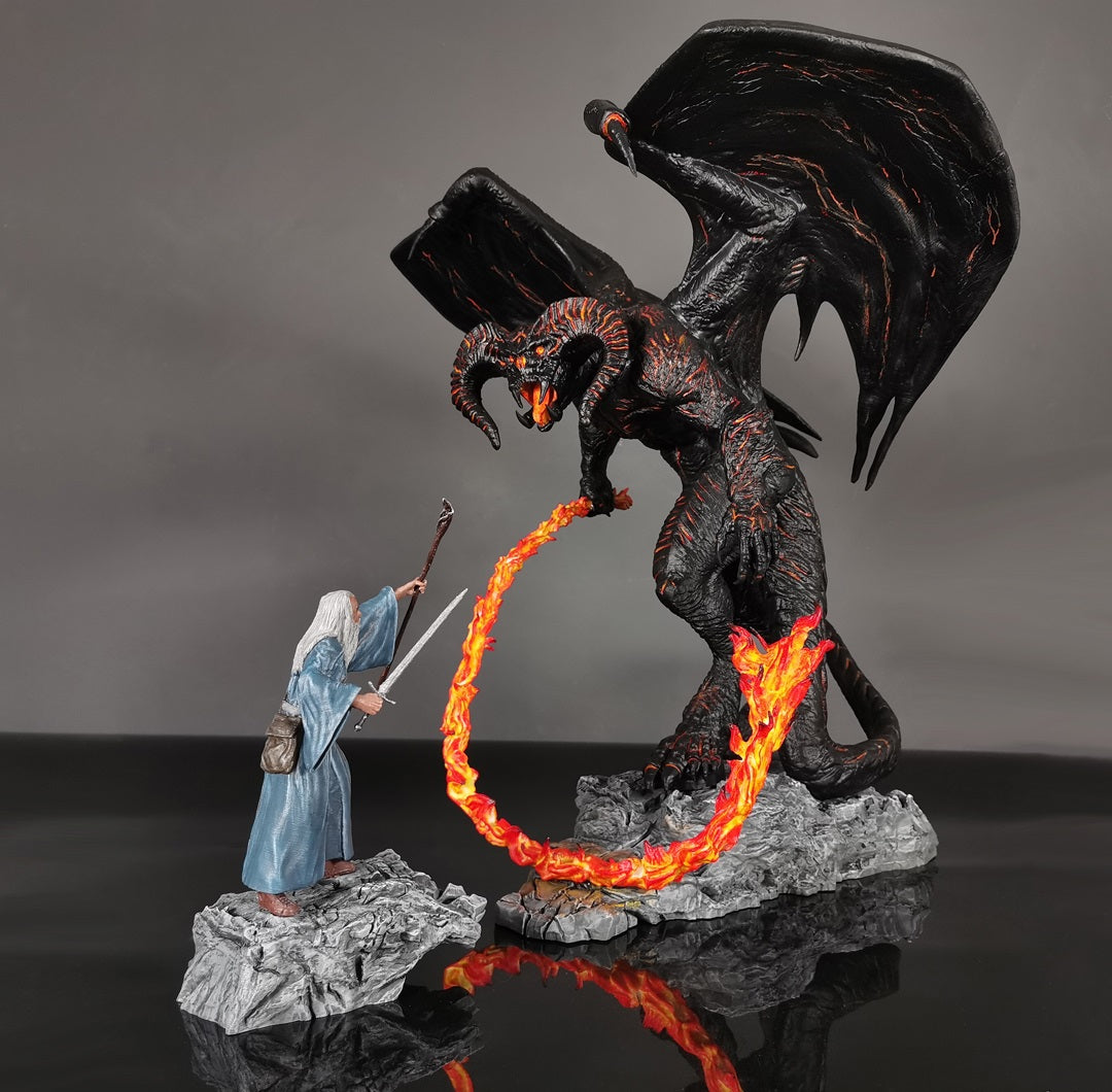 Der Herr der Ringe Gandalf Balrog Figur Der Herr der Ringe Gandalf Figur 25CM