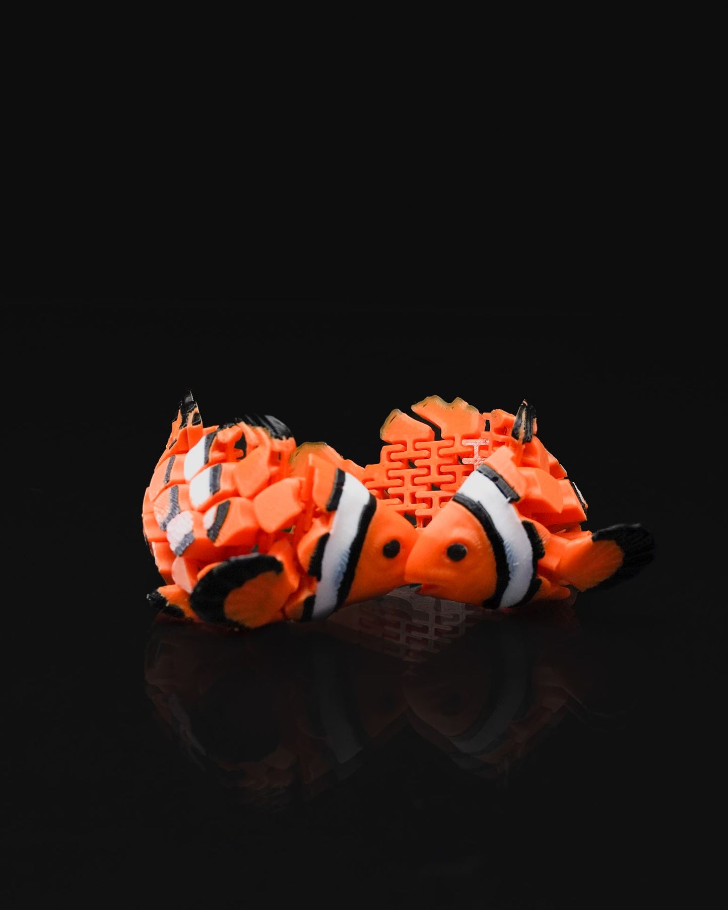 Findet Nemo Bewegliche Clownfisch Figur, bemalt, 12 CM