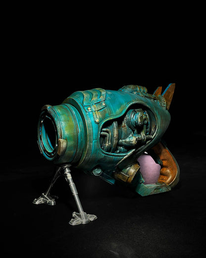 Rick And Morty Weltraumwaffe Alien Waffe mit Ständer Spielzeug 15CM