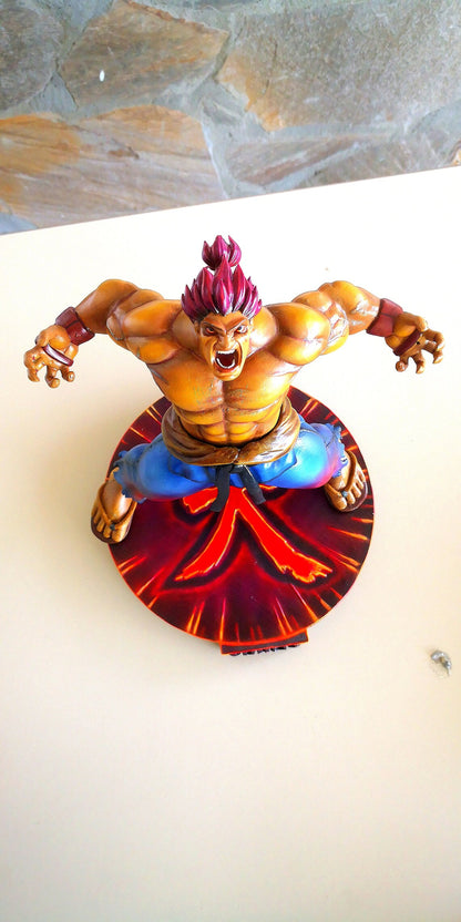 Street Fighter Wütender Akuma Figur Street Fighter Wütender Akuma Objekt 25CM Groß Bo
