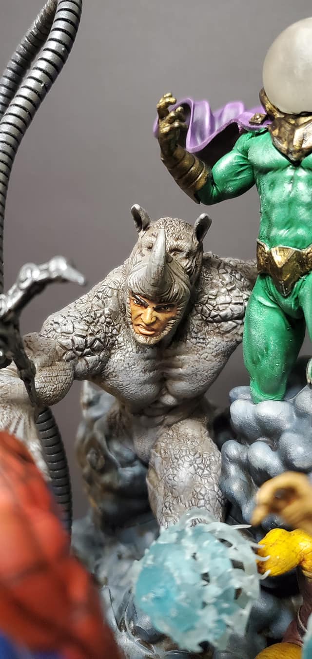 Marvel Sinister Six Figur Spiderman Figur Böse Sechs Figur Groß 30CM