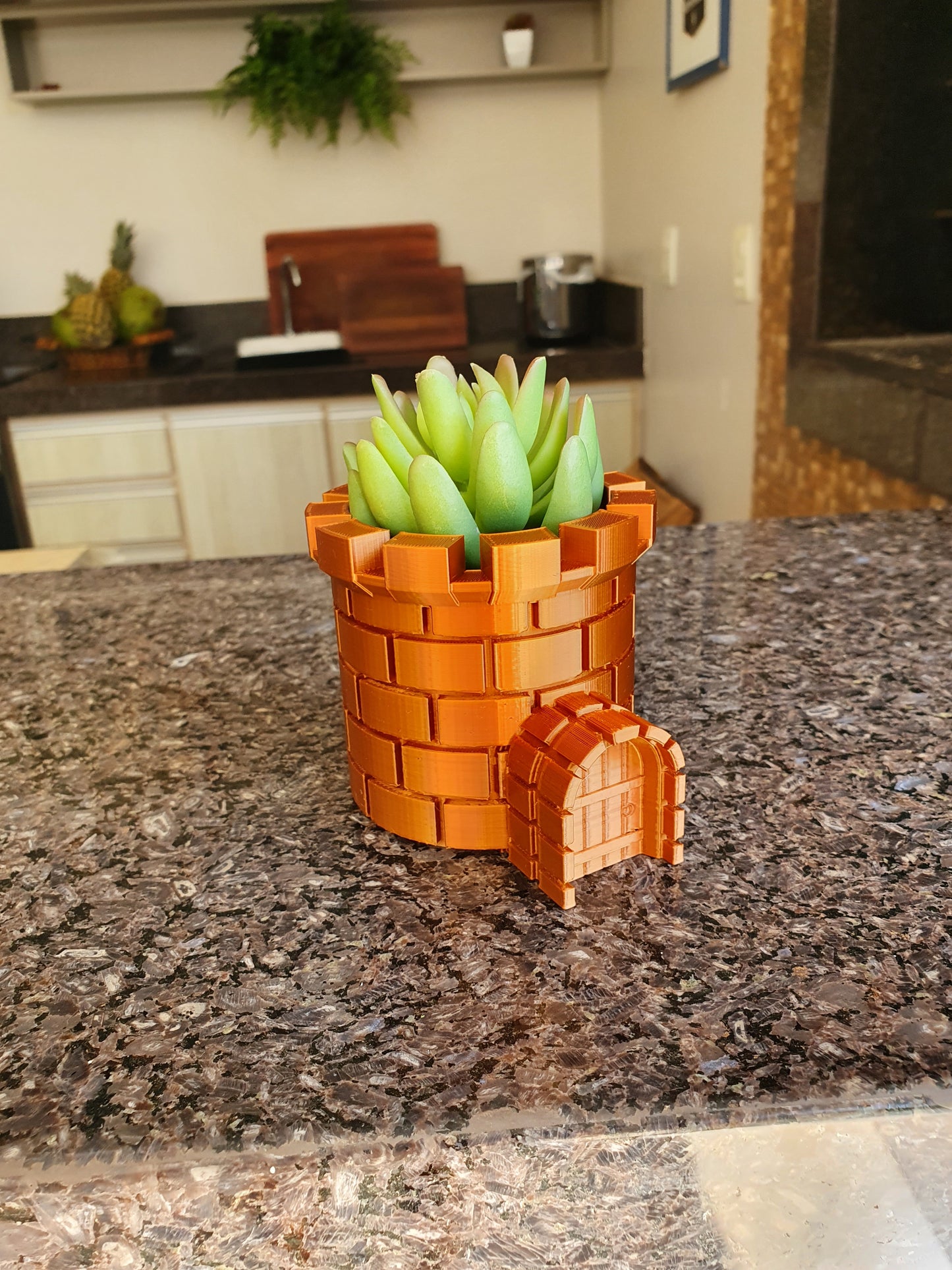 Super Mario Schlossvase Minecraft Schlossvase 13CM