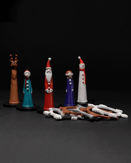 5er-Set Weihnachtsdeko 5er-Set Weihnachts-Serviettenringe Schneeflocken Neujahrsdeko Dekorativ