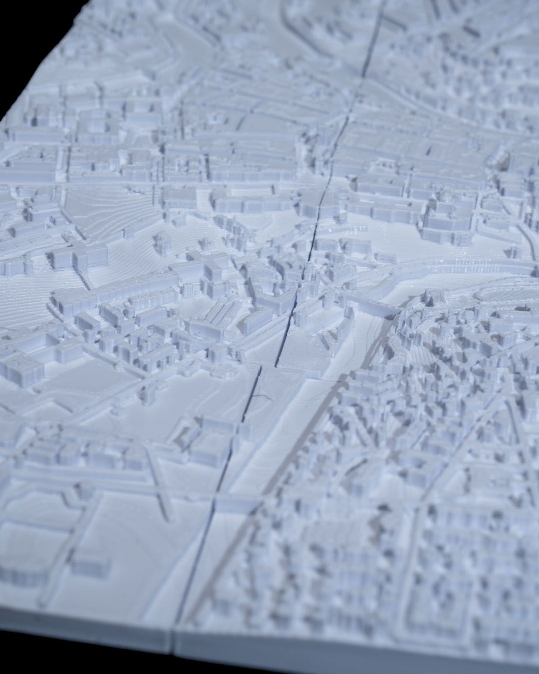 Bern 3D Stadt-Skyline Dekorative minimalistische Wandtafel Schweiz Bern Ta