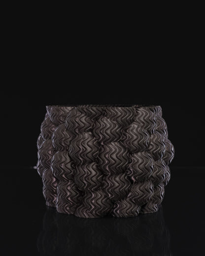 Frank Dekorative Skandinavische Schwarze Vase 13CM