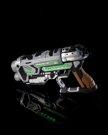 Space Warriors Leuchtende Weltraumwaffe Cyber Pistole 15CM