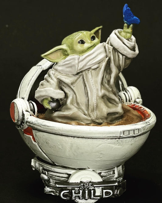 Starwars Grogu Figür Star Wars The Child Figür Büyük Boy 20CM