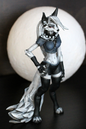 Helluva Boss Loona Figur Hazbin Hotel Loona Figur 25CM Groß