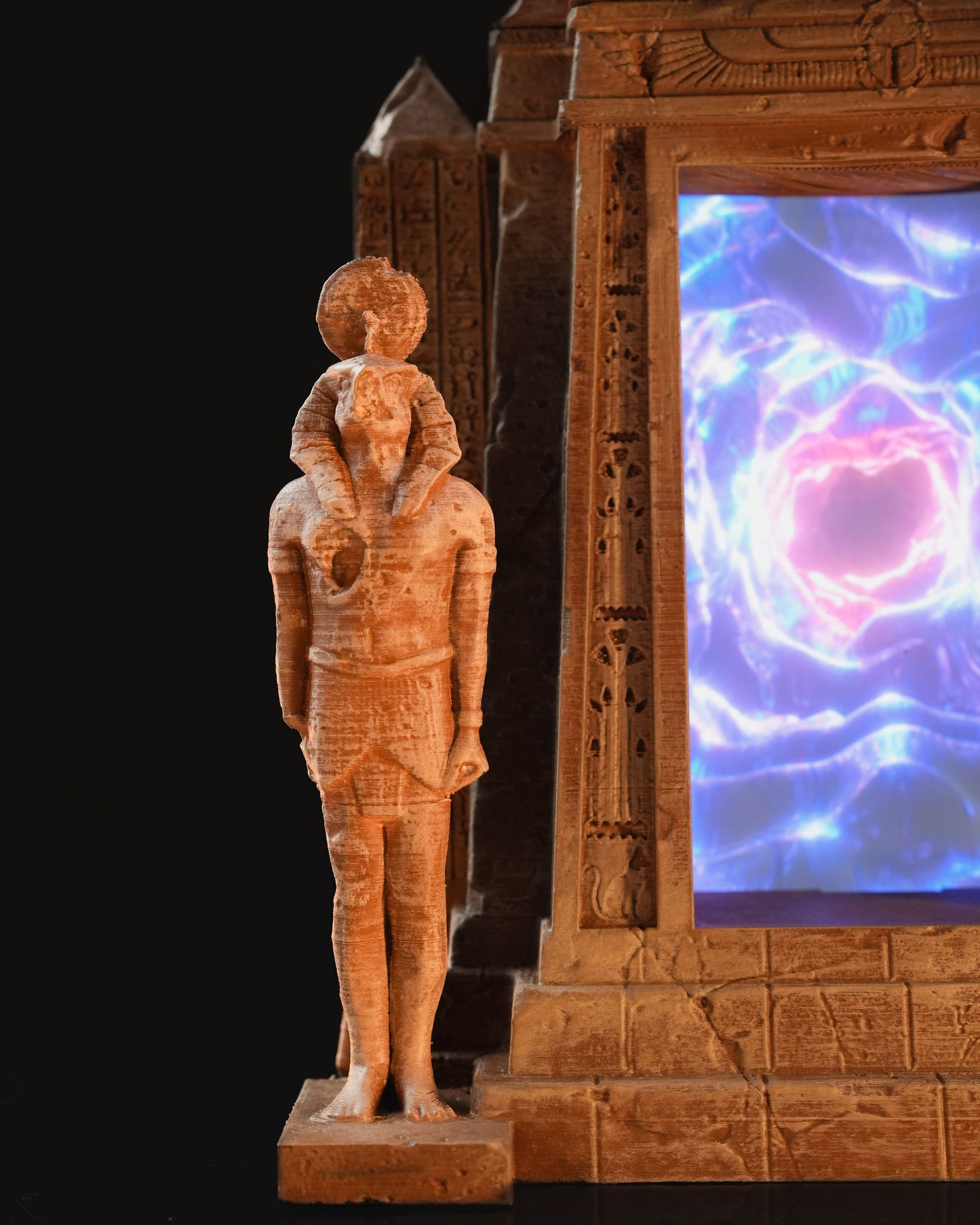 Ägyptischer Pharao Portal Abdeckung Desktop Telefonhalter