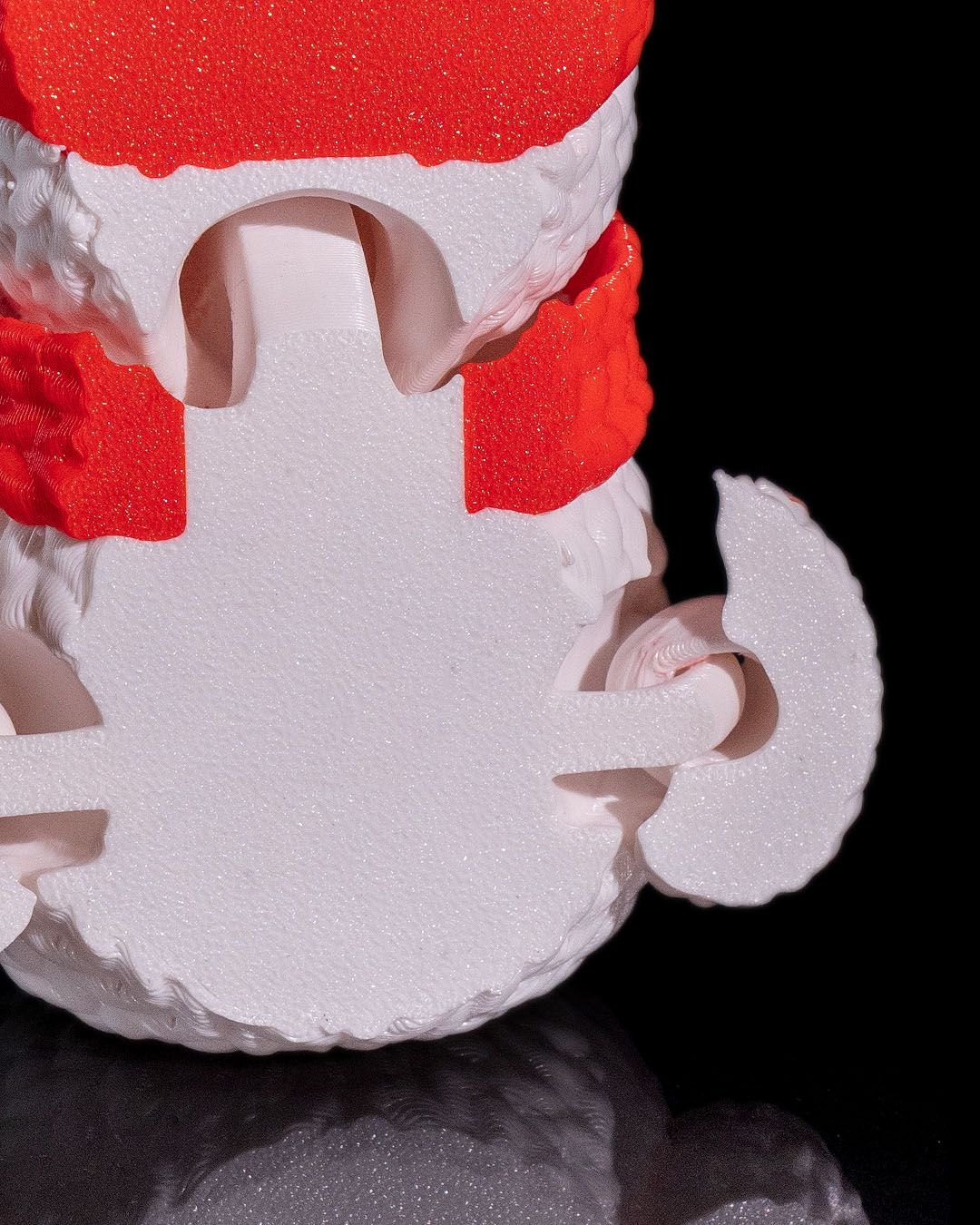 Weihnachtsdekoration Schneemann Bewegliches Spielzeug 9CM