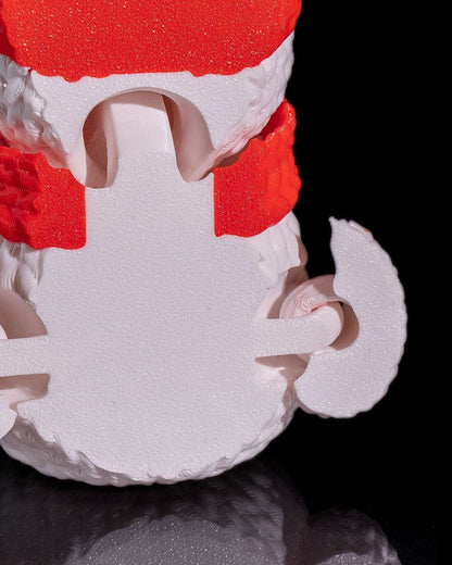 Weihnachtsdekoration Schneemann Bewegliches Spielzeug 9CM