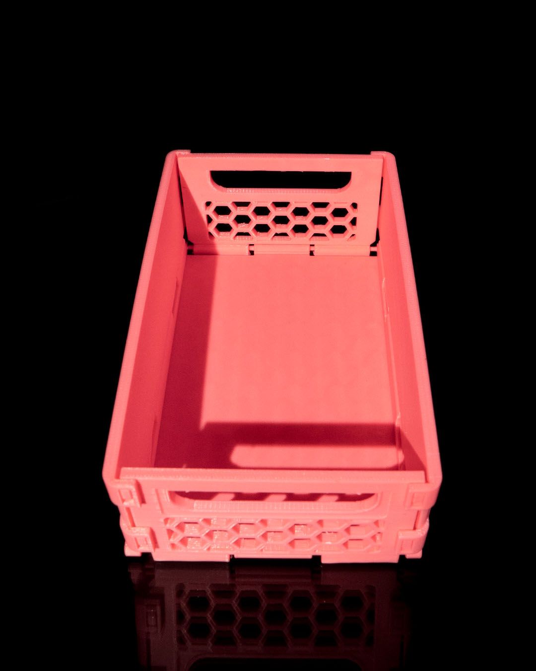 Mehrzweck-Organizer-Faltkorb aus Hartplastik, 15 cm