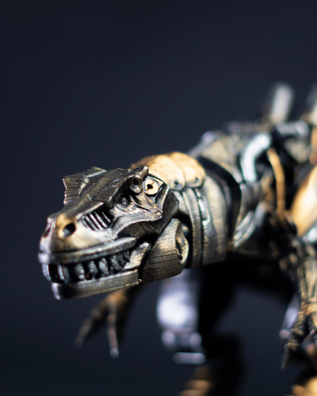 Jurassic Park Bewegliches T-Rex Dinosaurier Spielzeug Steampunk Bewegliches Spielzeug Dinosaurier